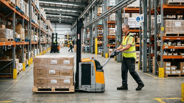 5 avantages d'utiliser un gerbeur dans votre entrepôt